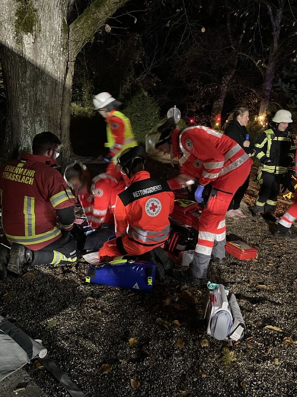 Versorgung eines Patienten