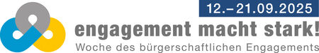Logo der Aktionswoche bürgerschaftliches Engagement 2025